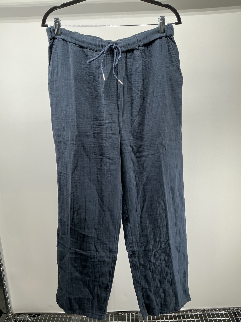 100% Organic Cotton Gauze Straight Leg Pants
